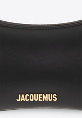 Jacquemus Le Bisou Perle Leather Shoulder Bag Black 231BA057 3000-990