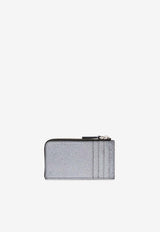 Marc Jacobs The Galactic Glitter J Marc Cardholder Silver 2R3SMP039S10 0-040