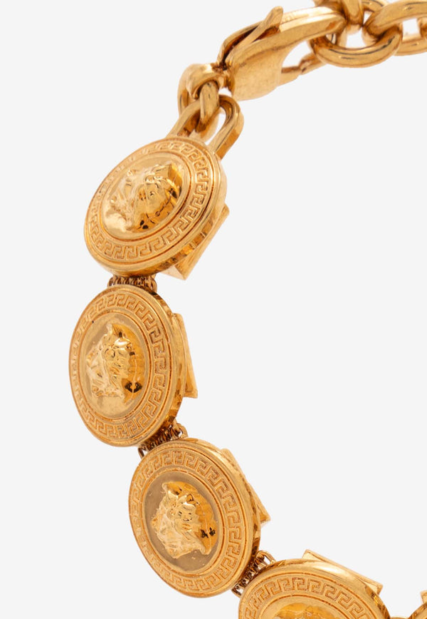 Versace Tribute Medusa Chain Bracelet Gold 1014263 1A00620-3J210
