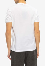 Versace Medusa Logo Crewneck T-shirt White 1014226 1A10088-1W000