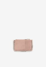 Stella McCartney Falabella Zipped Cardholder Pink 422364 WP0086-5702