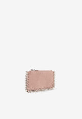 Stella McCartney Falabella Zipped Cardholder Pink 422364 WP0086-5702