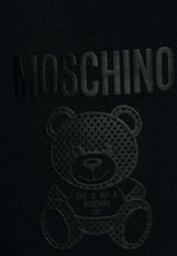 Moschino Logo Track Pants 241ZR V0377 2028-1555 Black