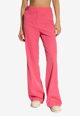 Stella McCartney Tailored Wool Pants Pink 640093 3CU704-5501