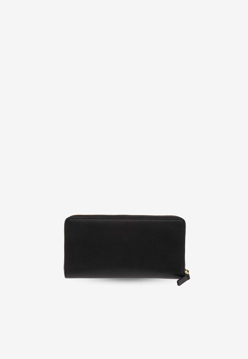 Marc Jacobs The J Marc Zipped Continental Wallet Black 2S3SMP080S01 0-001