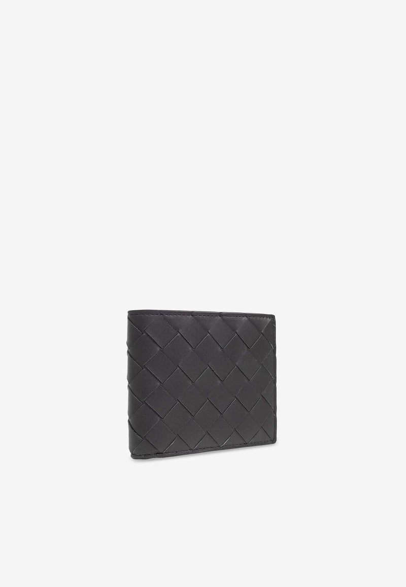 Bottega Veneta Intrecciato Leather Bi-Fold Wallet Ardoise 743211 VCPQ6-2078