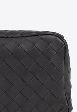 Bottega Veneta Intrecciato Leather Travel Pouch Bag Ardoise 729295 VCPQD-2344