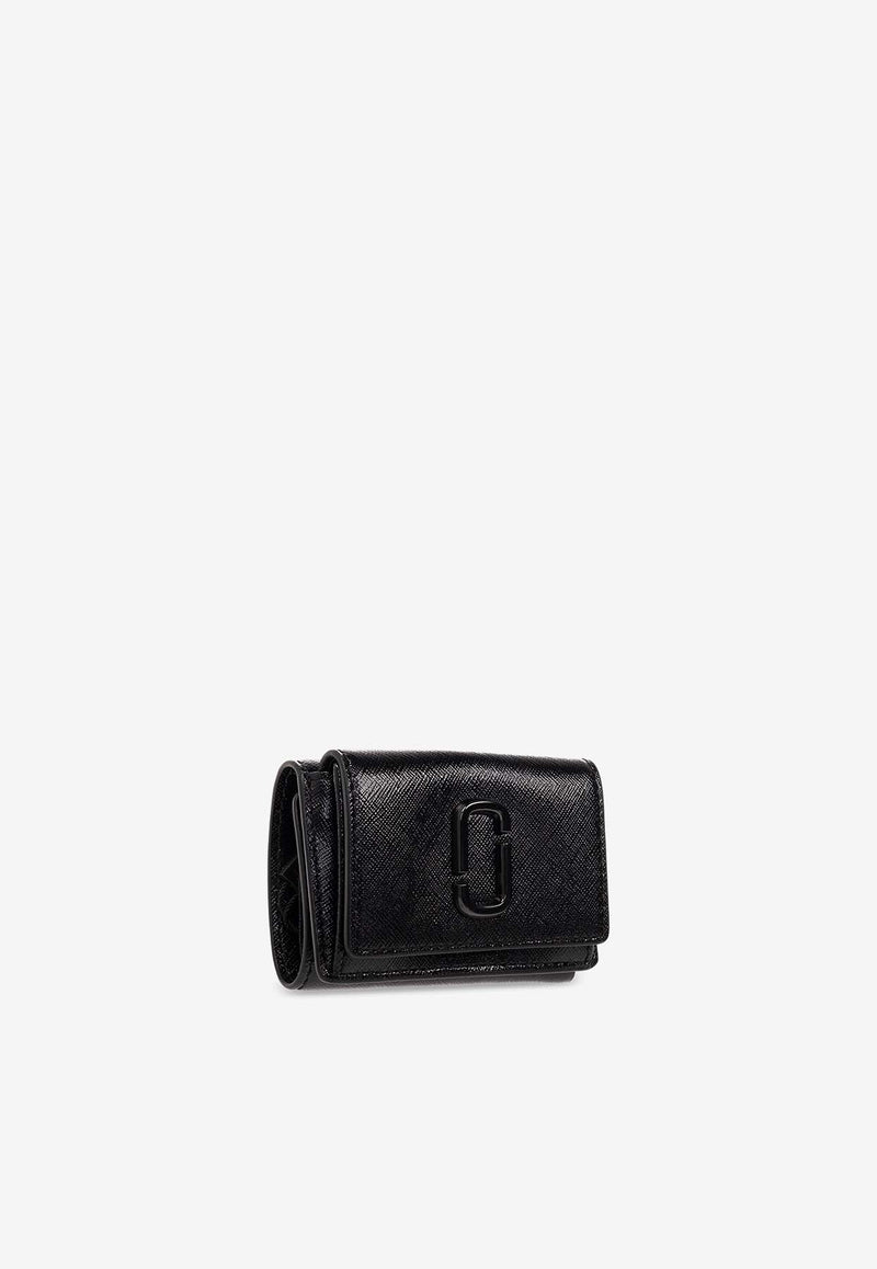Marc Jacobs The Mini Utility Snapshot Leather Wallet Black 2F3SMP049S07 0-001