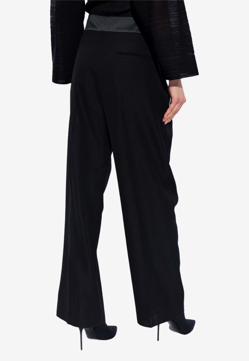 Stella McCartney Tailored Tuxedo Pants Black 640154 3DU700-1000