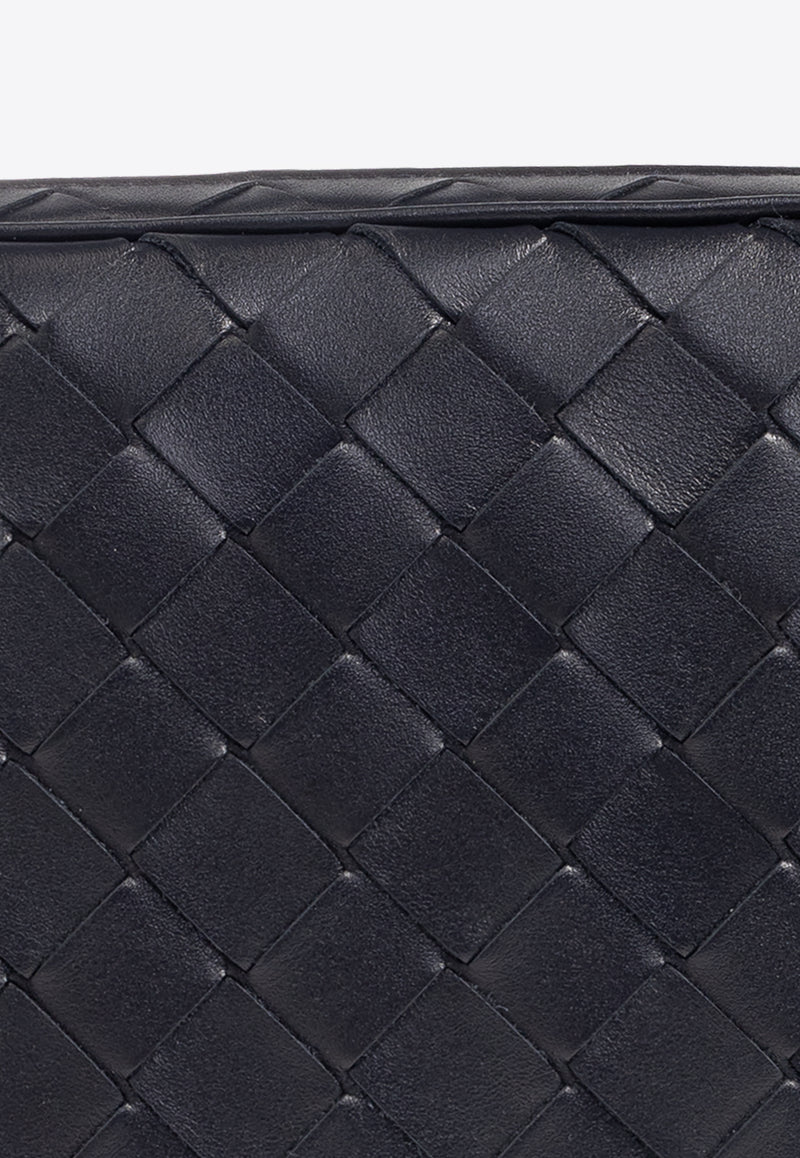 Bottega Veneta Medium Intrecciato Leather Pouch Bag Space 765809 V2HL0-8838