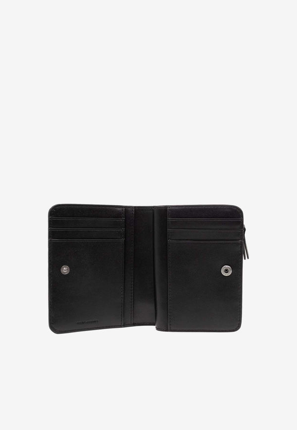 Marc Jacobs The Mini Monogram J Marc Leather Wallet Black 2R3SMP026S10 0-001
