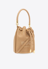 Marc Jacobs The Mini Logo Bucket Bag Beige 2S3HCR058H03 0-230