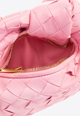 Bottega Veneta Candy Jodie Top Handle Bag in Intrecciato Leather Ribbon 730828 VCPP0-5832