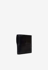 Bottega Veneta Cassette Slim Bi-Fold Wallet Black 679847 VBWD2-8803