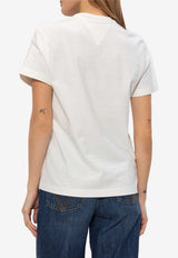 Bottega Veneta Basic Crewneck T-shirt White 744780 VF1U0-9071
