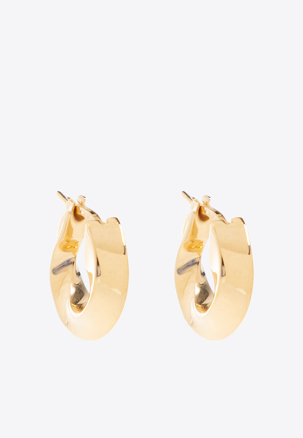 Bottega Veneta Small Twist Hoop Earrings 775172 VAHU0-8120