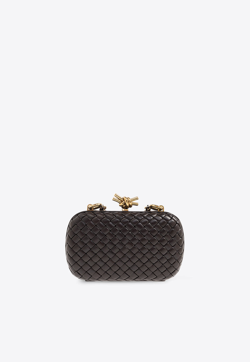 Bottega Veneta Knot Intrecciato Minaudiere Clutch 776662 V01D1-2190