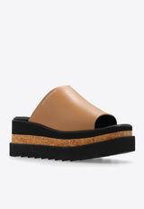 Stella McCartney Sneak-Elyse 75 Flatform Slides 810364 AP00P0-2134