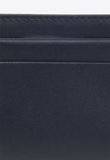 Dolce & Gabbana Logo Print Leather Cardholder Navy BP0330 AN244-HBII7