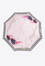 Moschino Sunglasses Print Open and Close Umbrella Pink 8944 OPENCLOSEN-PINK LEO
