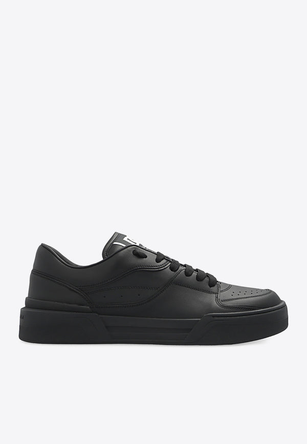 Dolce & Gabbana New Roma Nappa Leather Sneakers Black CS2036 A1065-80999