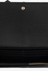 Chloé Alphabet Leather Wallet Black CHC21WP942 F57-001