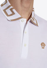 Versace Medusa and Greca Polo T-shirt A87402 1A06199-1W000