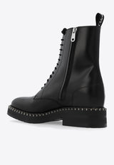 Chloé Noua Lace-Up Boots Black CHC23W950 GC-001