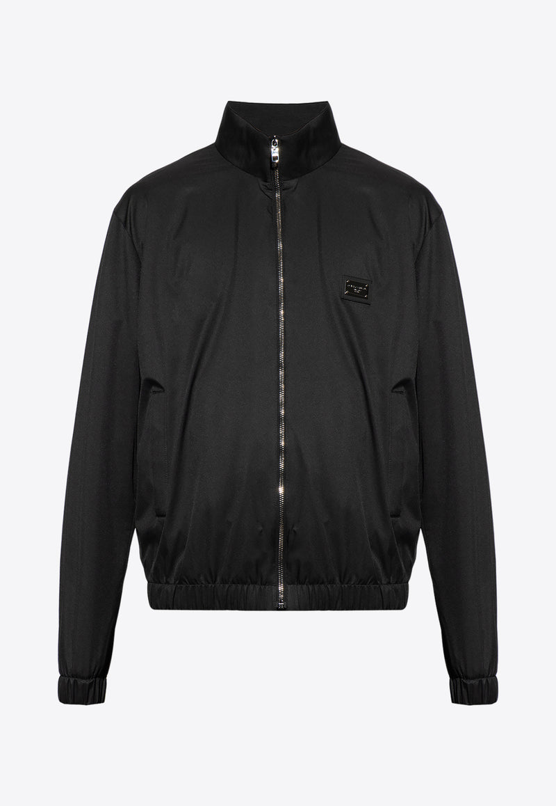 Dolce & Gabbana Zip-Up Track Jacket Black G9AOFT GG731-N0000