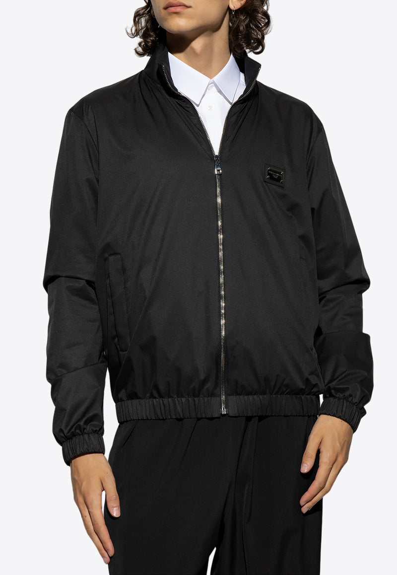 Dolce & Gabbana Zip-Up Track Jacket Black G9AOFT GG731-N0000