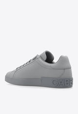 Dolce & Gabbana Portofino Low-Top Sneakers Gray CS1772 A1065-80753