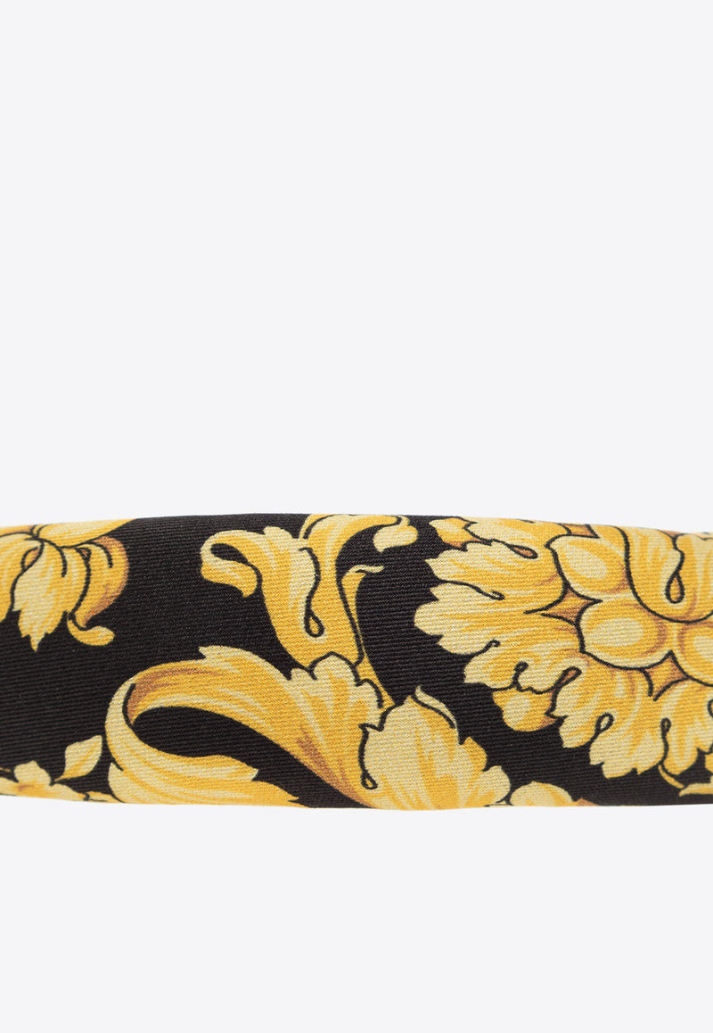 Versace Padded Barocco Headband ICER001 1A10195-5B000