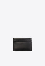 Dolce & Gabbana Logo Print Leather Cardholder Black BP0330 AN244-HNII7