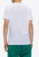 Dolce & Gabbana DG Logo Embroidered T-shirt White G8PD7Z G7B9X-W0800