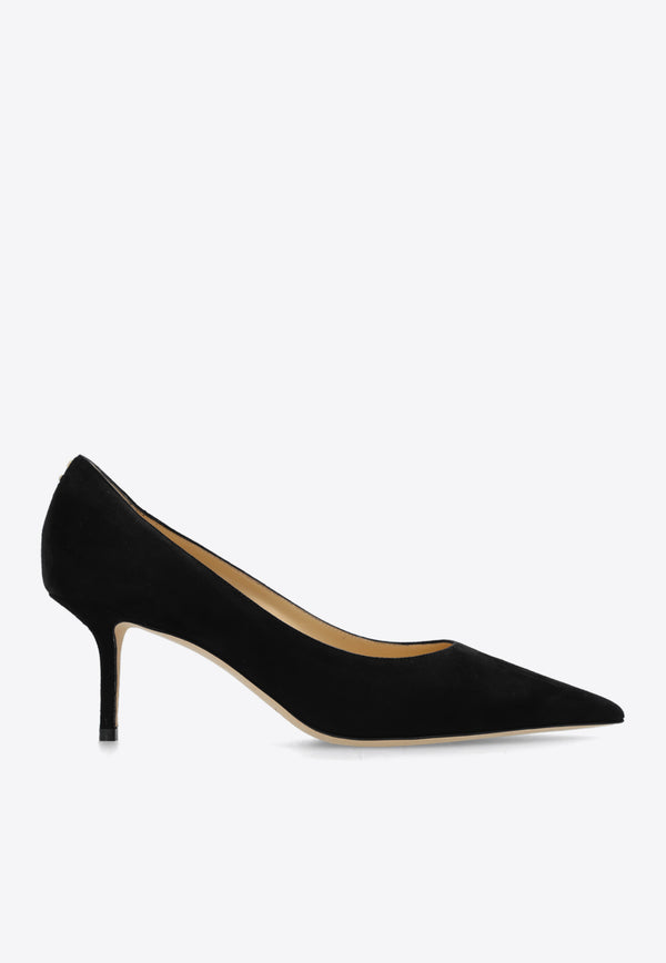 Jimmy Choo Love 65 Suede Pumps Black LOVE 65 BWJ-BLACK