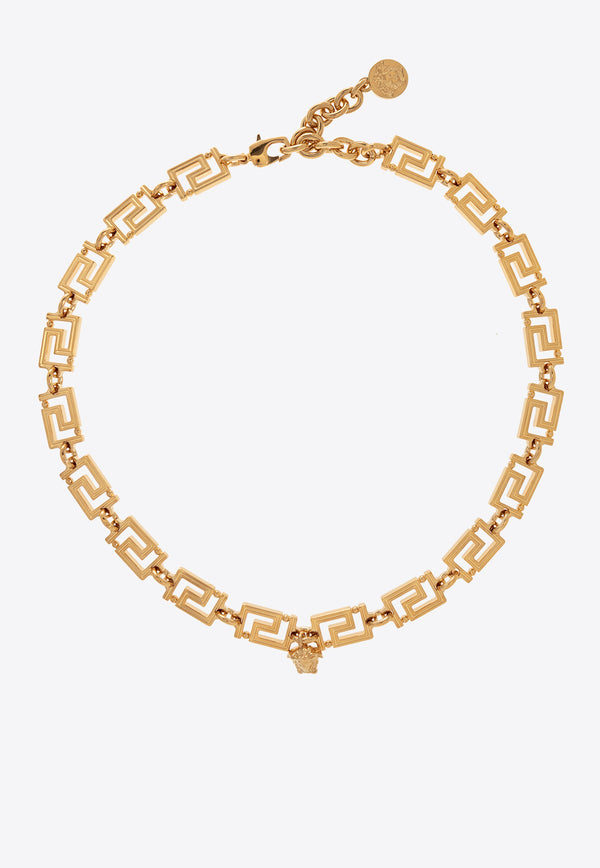 Versace Greca Chain-Link Necklace DG17593 DJMT-3J000