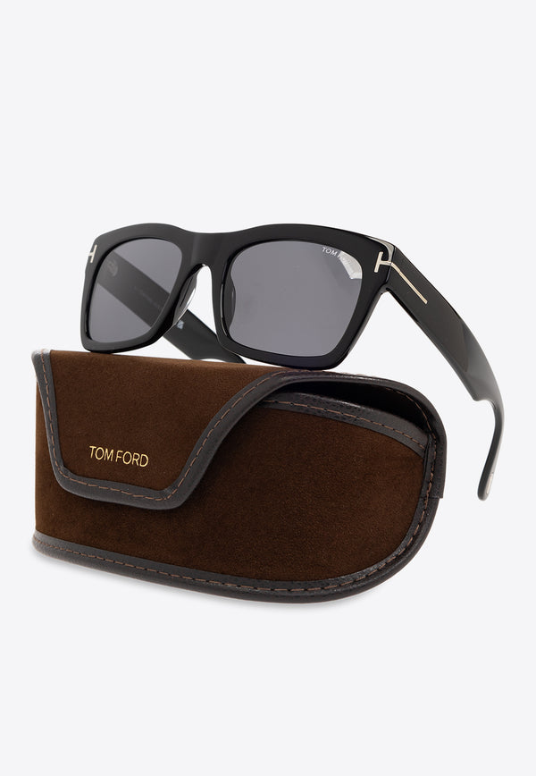 Tom Ford Nico Square-Framed Sunglasses Gray FT1062 0-5601A