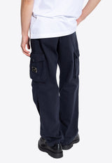 Dolce & Gabbana Logo Plaque Cargo Pants Navy GP01WT G8KH2-B0665