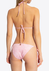 Versace Barocco Print Bikini Top GÓRA ABD05026 A235870-5P950