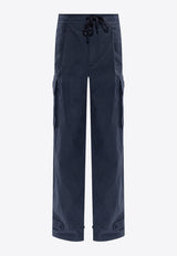 Dolce & Gabbana Logo Plaque Cargo Pants Navy GP02AT HUMTI-B4902