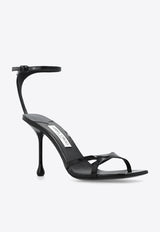 Jimmy Choo Ixia 95 Patent-Leather Sandals Black IXIA SANDAL 95 PAT-BLACK