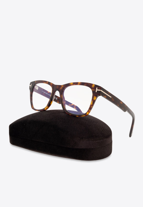 Tom Ford Square-Framed Optical Glasses Transparent FT5886-B 0-50052