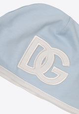 Dolce & Gabbana Kids Babies DG Logo Onesie Gift Set - Set of 3 Blue L1JO7I G7L5M-S9000