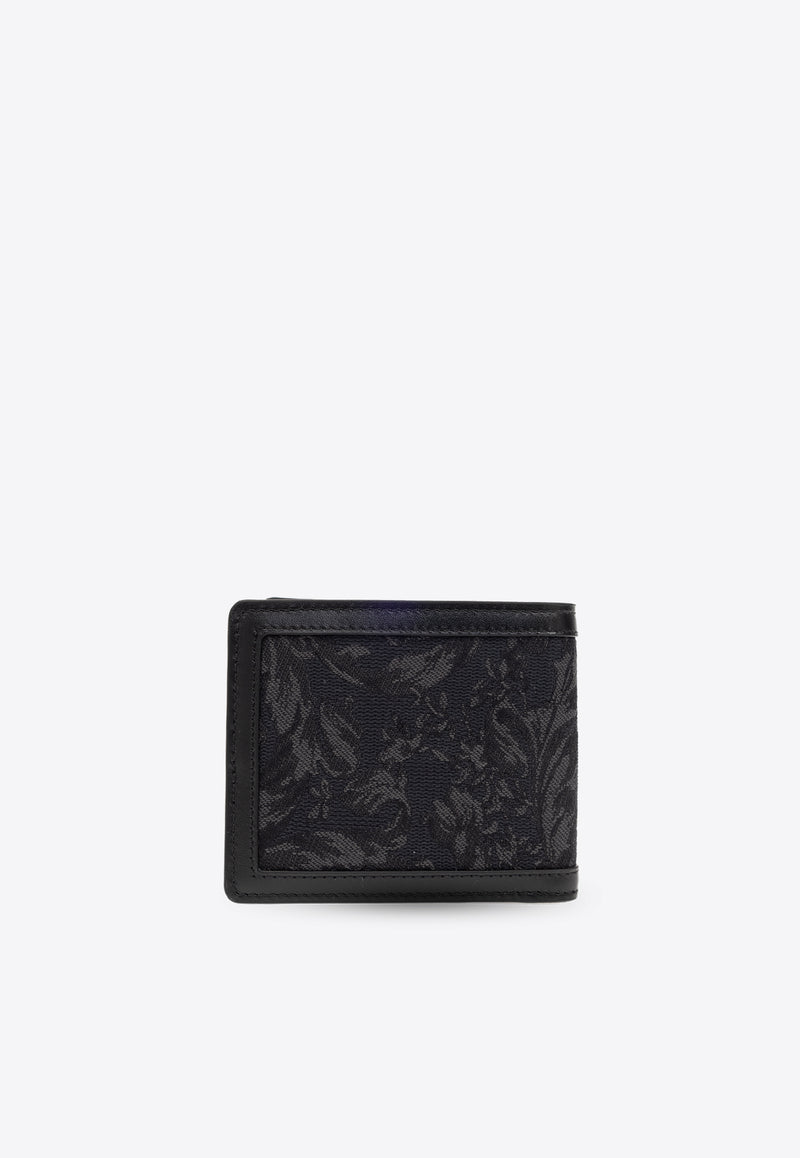 Versace Barocco Jacquard Bi-Fold Wallet DPU2463 1A09321-2BM0E