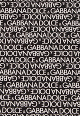 Dolce & Gabbana Kids Boys All-Over Logo T-shirt Black L4JTEV HS7MD-HNXCW