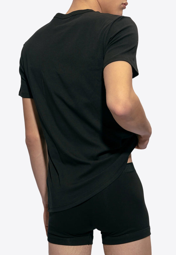 Tom Ford Basic Crewneck T-shirt Black T4M081040 0-002