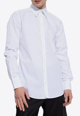 Dolce & Gabbana Classic Long-Sleeved Shirt White G5IX8T GG865-W0800
