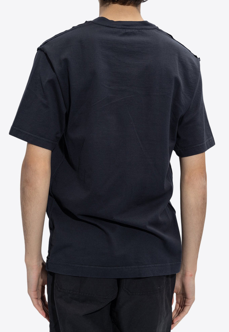 Dolce & Gabbana Marina Print Crewneck T-shirt Black G8RI4T G7K5X-B0665