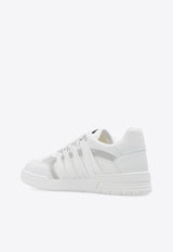 Moschino Low-Top Paneled Sneakers White MB15174G0I GW1-10A