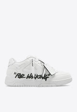Off-White Out Of Office Leather Sneakers White OMIA189C99 LEA012-0110
